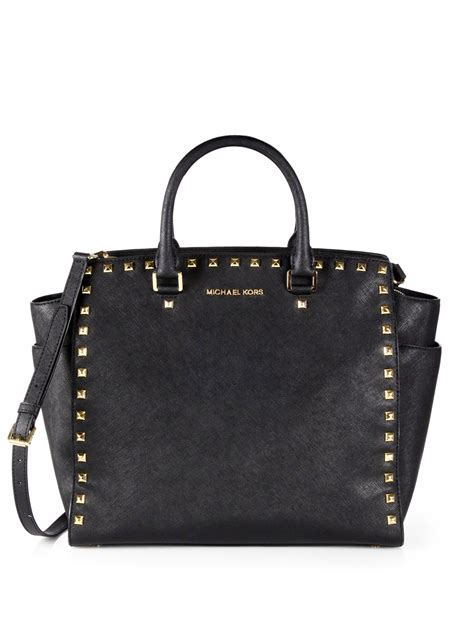 michael kors black bag tote|michael kors black canvas tote.